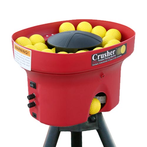 Crusher Fastball & Curveball Mini Ball Pitching Machine CR99