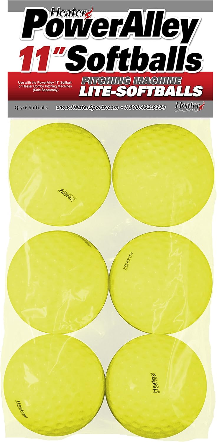 Power Alley 12" Lite Softballs (6 Pack) HSW14SB