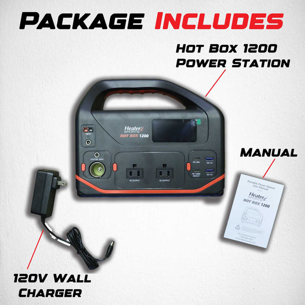 Hot Box 1200 Peak Portable Power Station HS1200