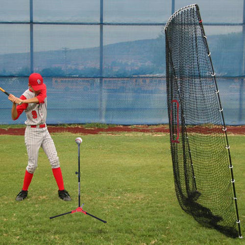 Heater Sports Flop Top Batting Tee & Big Play Net FT69