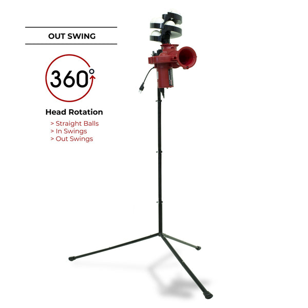 Slider Lite 360 Cricket Ball Bowling Machine 110 Volt SL129CM110V