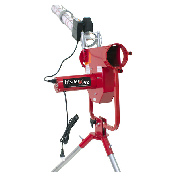 Heater Pro Fastball & Curveball Pitching Machine With Auto Ball Feeder HTR499BB