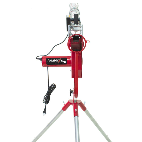 Heater Pro Fastball & Curveball Pitching Machine With Auto Ball Feeder HTR499BB