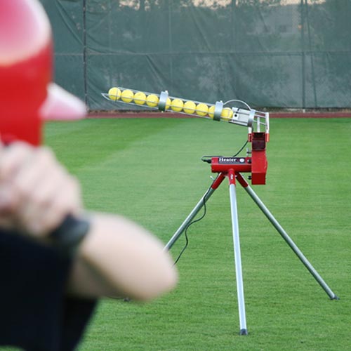 Heater Real 12 inch Softball Machine With Ball Feeder HTR6000SB