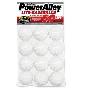 PowerAlley 60 MPH White Lite Baseballs SLB19